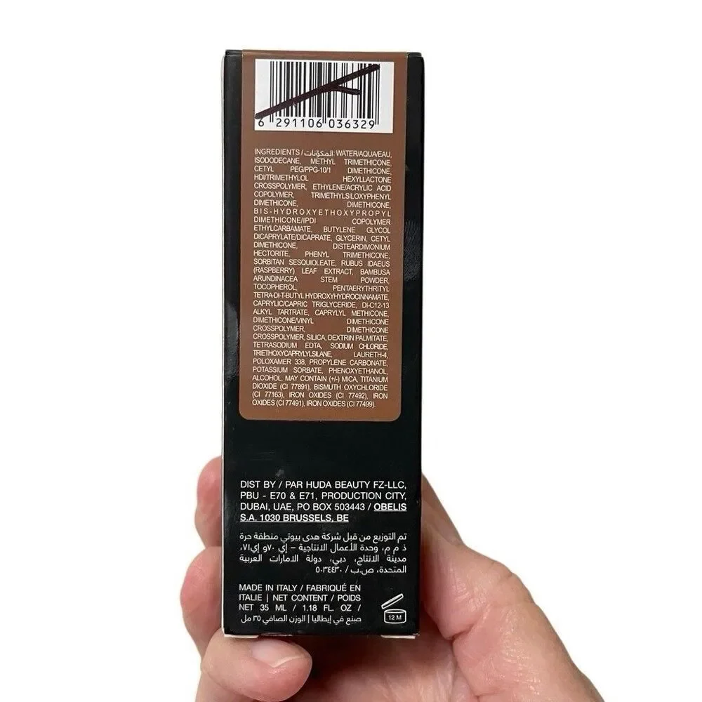 Huda Beauty #FauxFilter Luminous Matte Foundation Chocolate Truffle 540G 1.18 fl